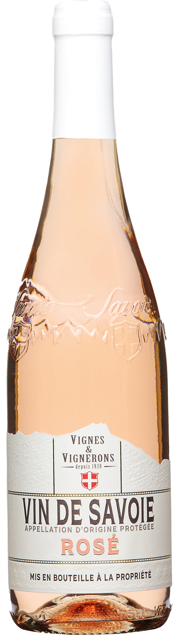 Bouteille de vin Savoie Rosé 2023 Vignes & Vignerons