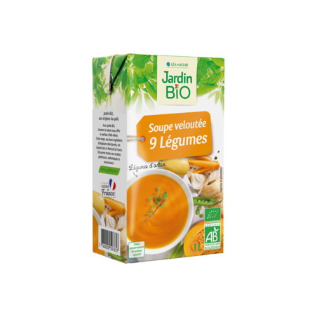 Velouté 9 légumes Bio - 1L