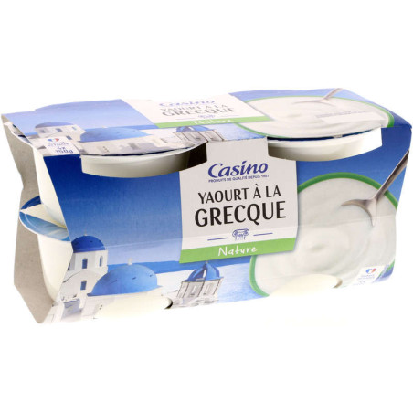 Yaourt à la grecque nature - 4x150g