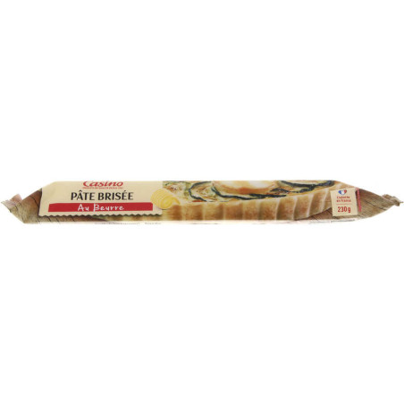 Pâte brisée au beurre - 230g