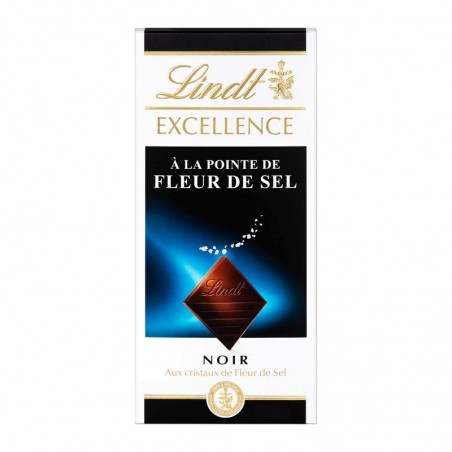 Chocolat noir Cristaux de fleur de sel - 100g