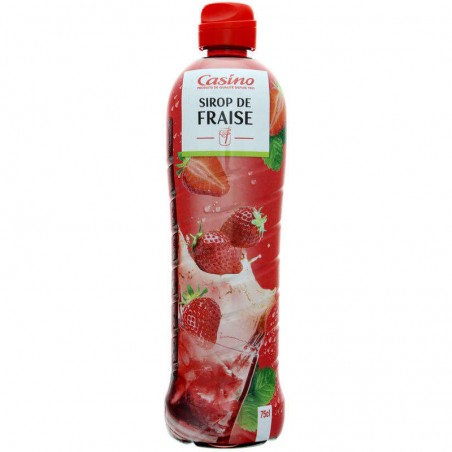 Sirop de fraise