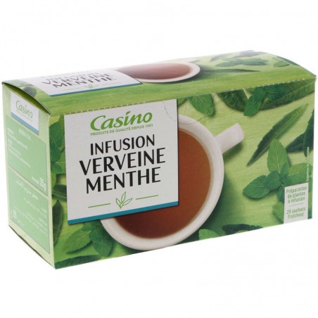 Infusion Verveine Menthe 25 sachets - 35g