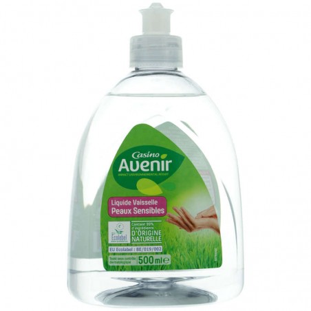 Liquide vaisselle écolo peaux sensibles - 500ml