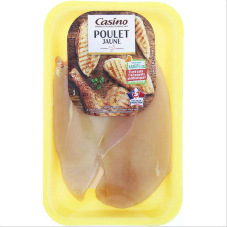 Poulet jaune - 2 filets