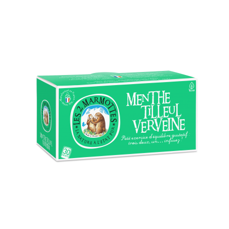 Infusion Menthe tilleul verveine 42g