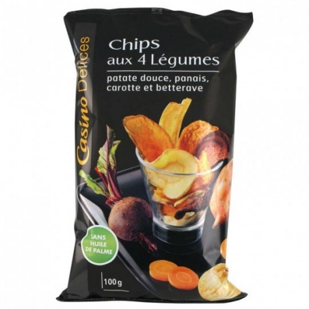 Chips aux 4 Légumes