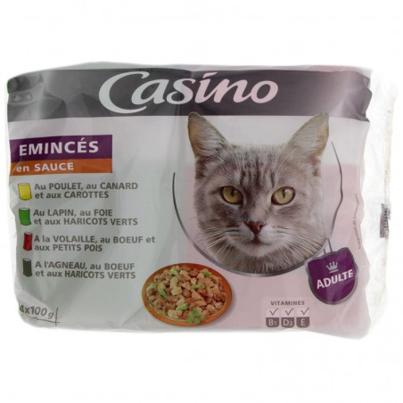 Emincés en sauce assortis - 4x100g