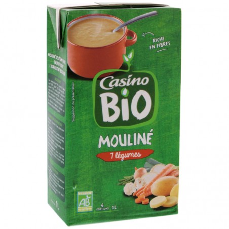 Mouliné de légumes variés Bio - 1L