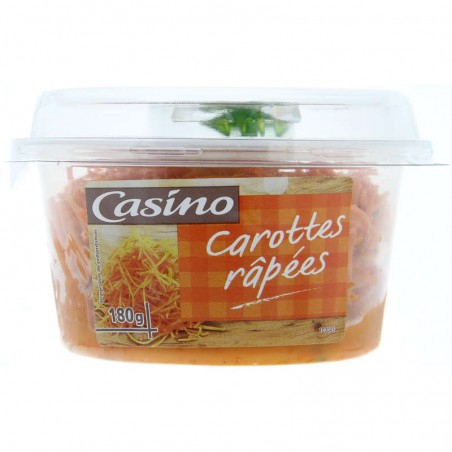 Carottes râpées - 180g