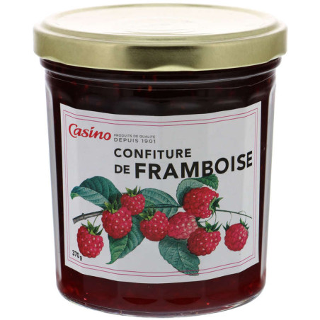 Confiture de framboises - 370g