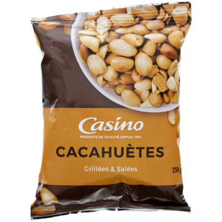 Cacahuètes grillées et salées - 250g