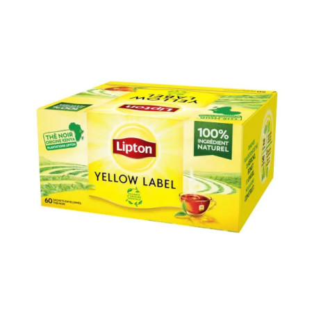 Thé noir Yellow Label Origine Kenya x30 - 60g