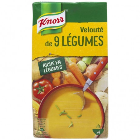 Velouté 9 légumes - 1L