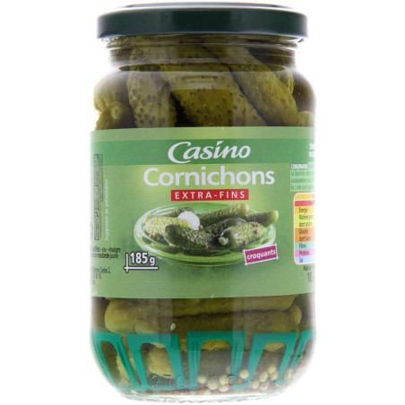 Cornichons extra-fins au vinaigre croquants