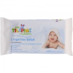 Lingettes Bébé Eau Pamplemousse Bio Format Voyage