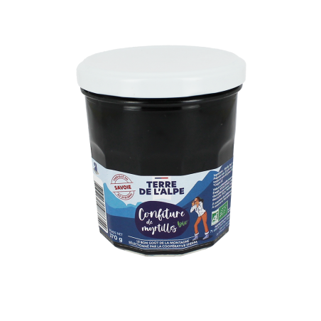 Confiture de Myrtilles sauvages Bio - 350g