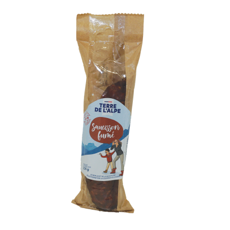 Saucisson sec de Savoie Fumé - 200g