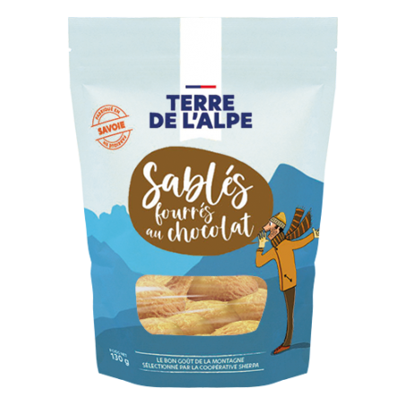 Sablés Fourrés Chocolat - 130g