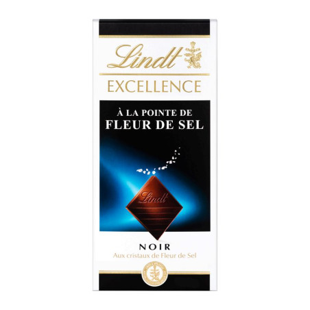 Chocolat noir aux cristaux de fleur de sel