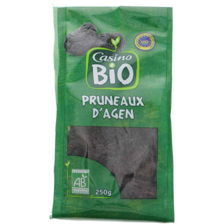 Pruneaux d'Agen Produit issu de l'agriculture biologique