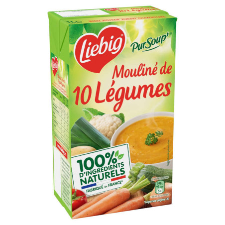 Mouliné de 10 légumes variés