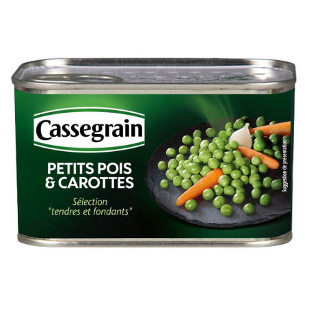 Petit pois et carottes