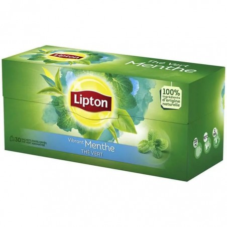 Thé vert Aromatisé à la menthe 30 sachets - 48g