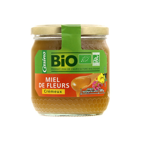 Miel de Fleurs crémeux Bio - 500g