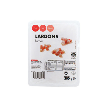 Lardons fumés - 200g