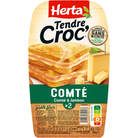 Tendre Croc' comté jambon