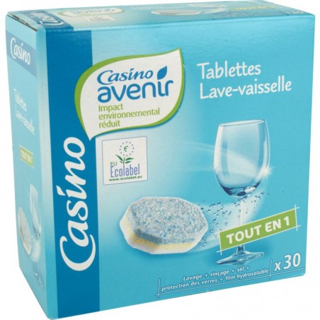 Tablette lave-vaisselle tout en 1 Ecolabel