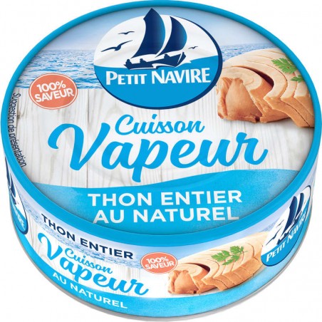 Thon nature cuisson vapeur