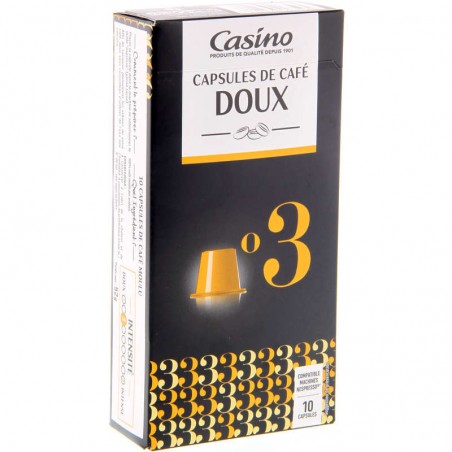 Capsules de café - Doux