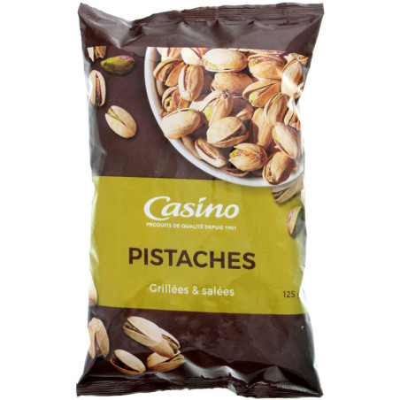 Pistaches grillées salées