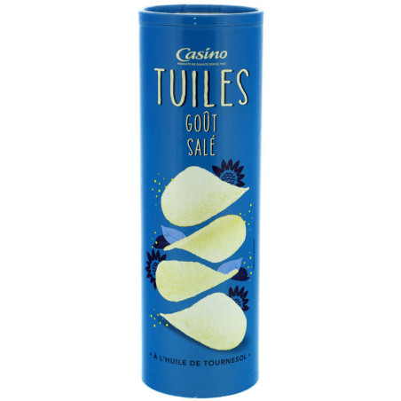 Tuiles goût Salé - 170g