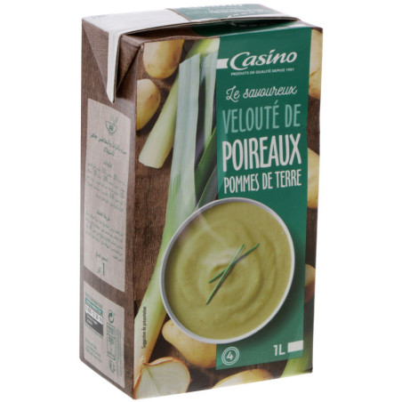 Velouté Poireaux pommes de terre - 1L