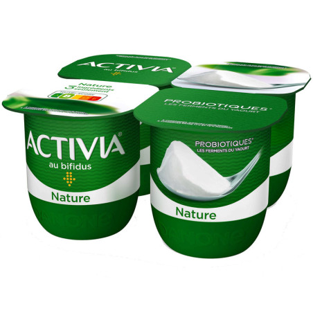 Yaourt Activia nature - 4x125g