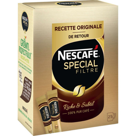 Café soluble Spécial Filtre 25 sticks - 50g