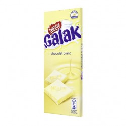 Galak : chocolat blanc avec une pointe d'extrait de vanille