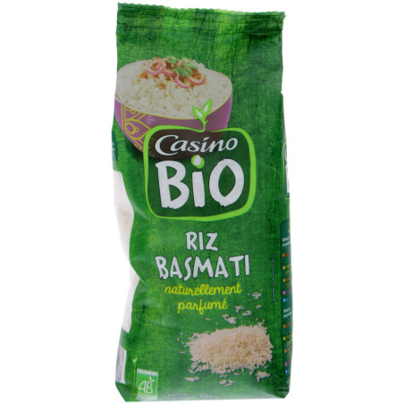 Riz Basmati naturellement parfumé bio