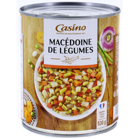 Macédoine de légumes - 800g