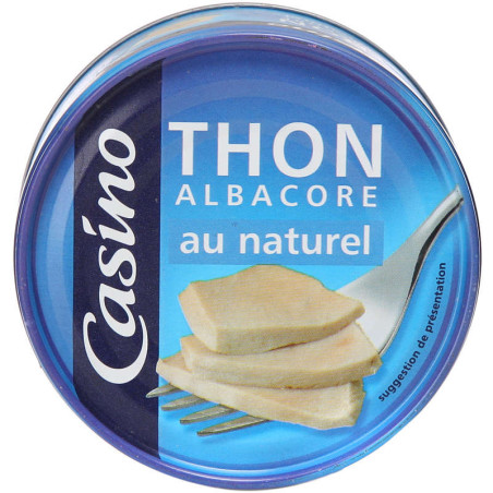 Thon albacore au naturel