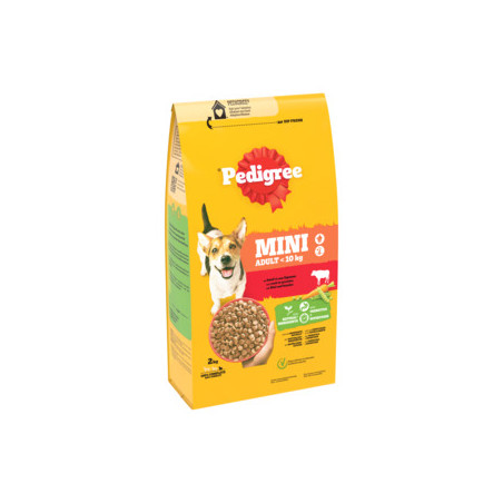 Croquettes pour petit chien au bœuf et aux légumes - 2Kg