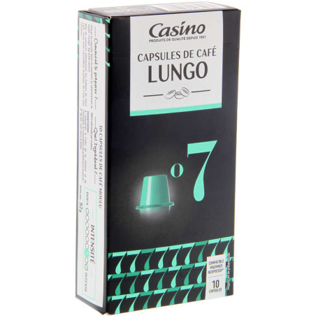 Capsules de café - Lungo