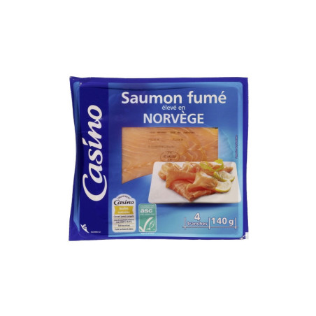 Saumon fumé Norvège 4 tranches