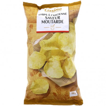 Chips à l'ancienne saveur moutarde