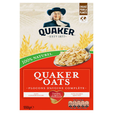 Oats Flocons d'avoine - 550g