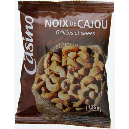 Noix de cajou grillées et salées