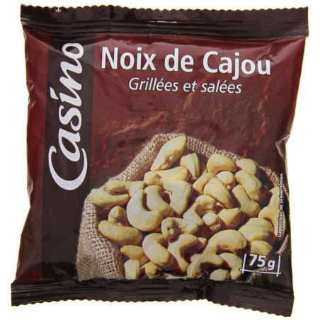 Noix de cajou grillées et salées